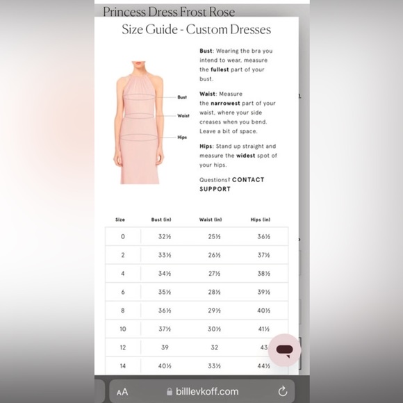 Katelyn Chiffon V-Neck A-Line Princess Dress - Picture 10 of 10